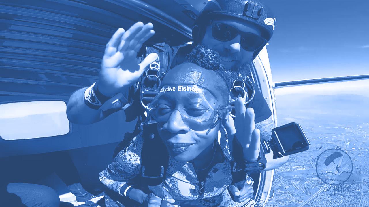 JUMP FOR GOOD — Seeds of Morning Glory skydive fundraiser at Skydive Elsinore